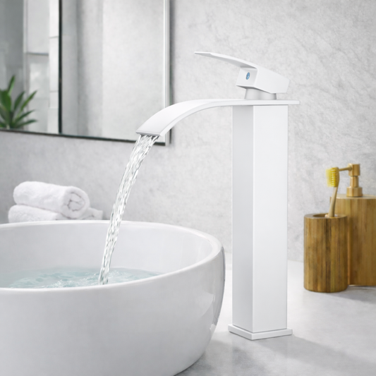 Robinet vasque en acier inox