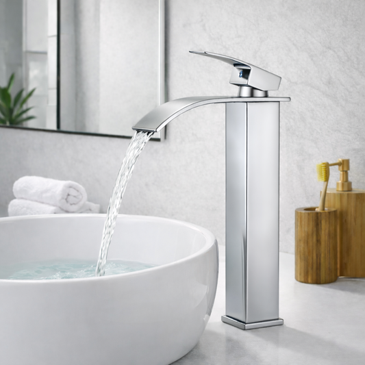 Robinet vasque en acier inox