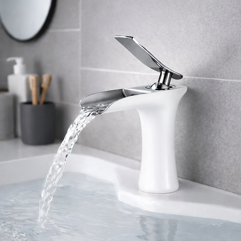 Robinet lavabo en laiton