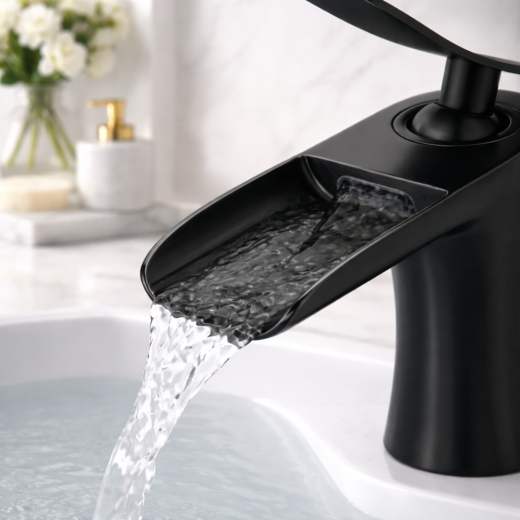 Robinet lavabo en laiton