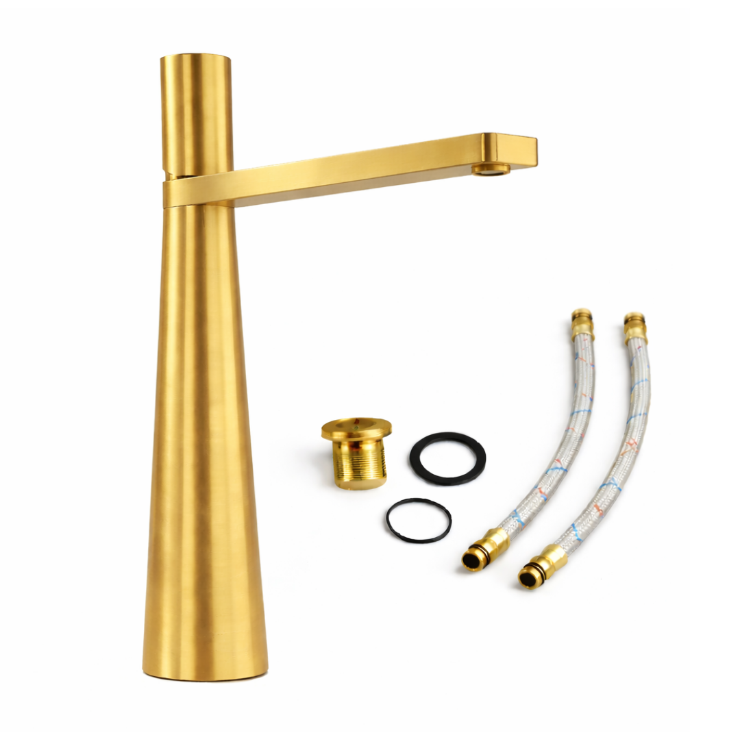 Robinet moderne vasque en laiton massif